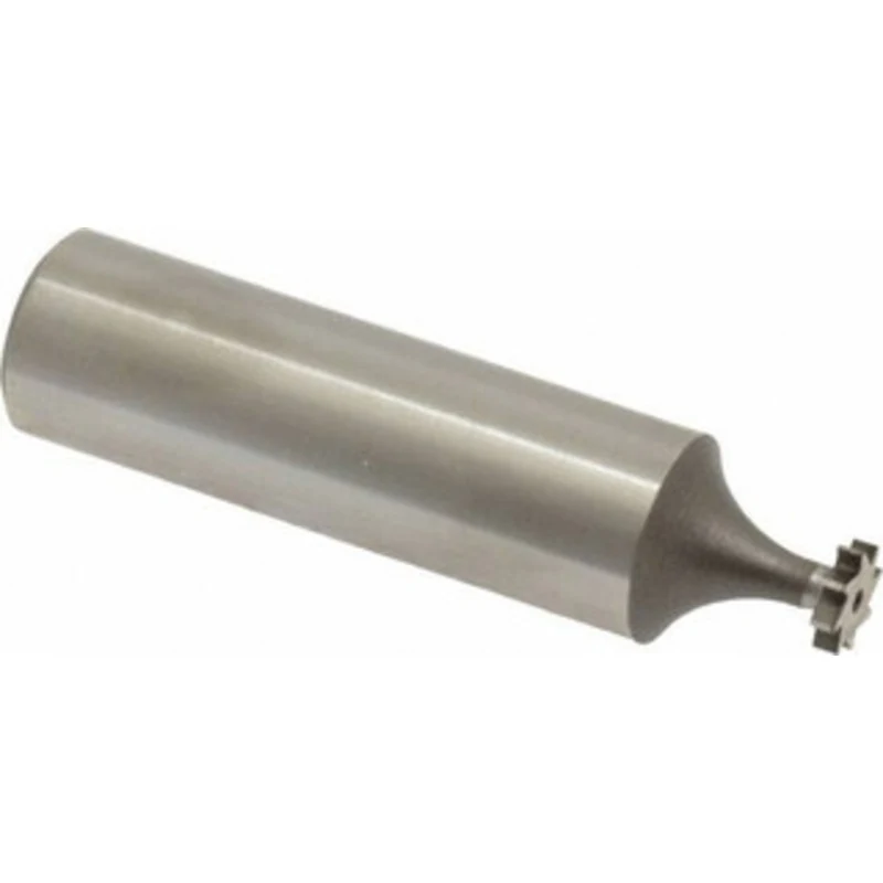 KEO ANSI 202 (Old Std # 201) 1/4 Cut Diam, 1/16 Cut Width, 1/2 Shank, Straight-Tooth Woodruff Keyseat Cutter High Spe...